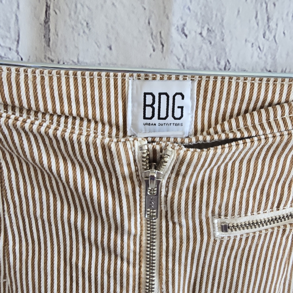 BDG Urban Outfitters Pants Floral Striped High Waistes Flare Bottoms W26 - Picture 8 of 13